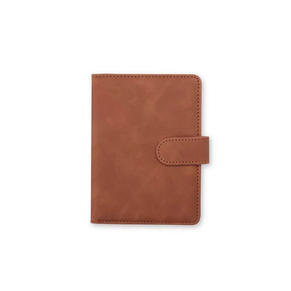 Porta Passaporte em Couro Sintético Personalizada