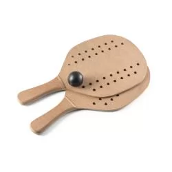 Raquetes de praia em MDF com bola inclusa Personalizados