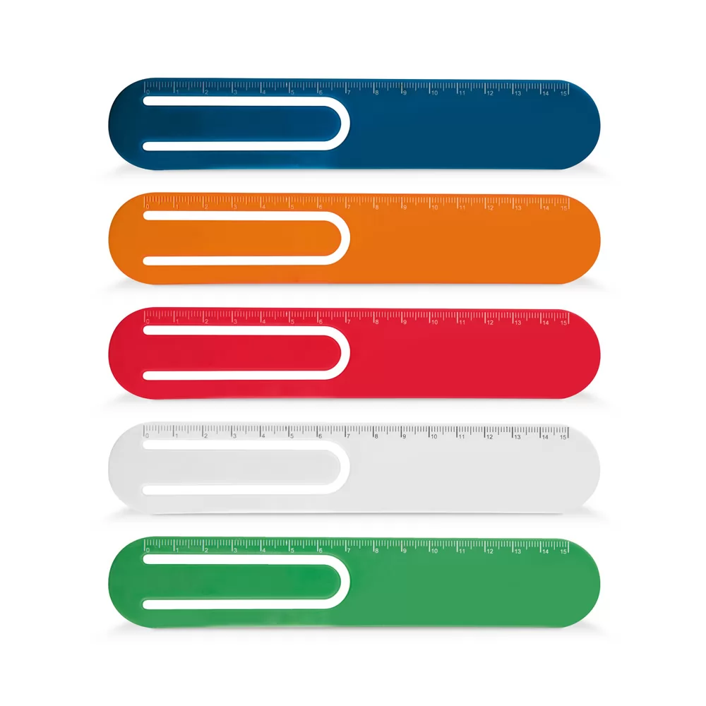 Régua com escala de 15 cm impressa Personalizada