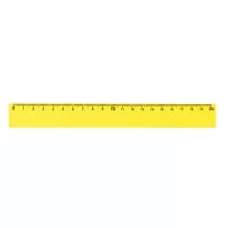 Régua Plástica 20cm Personalizada