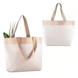 Sacola 100% algodão com Juta Personalizada
