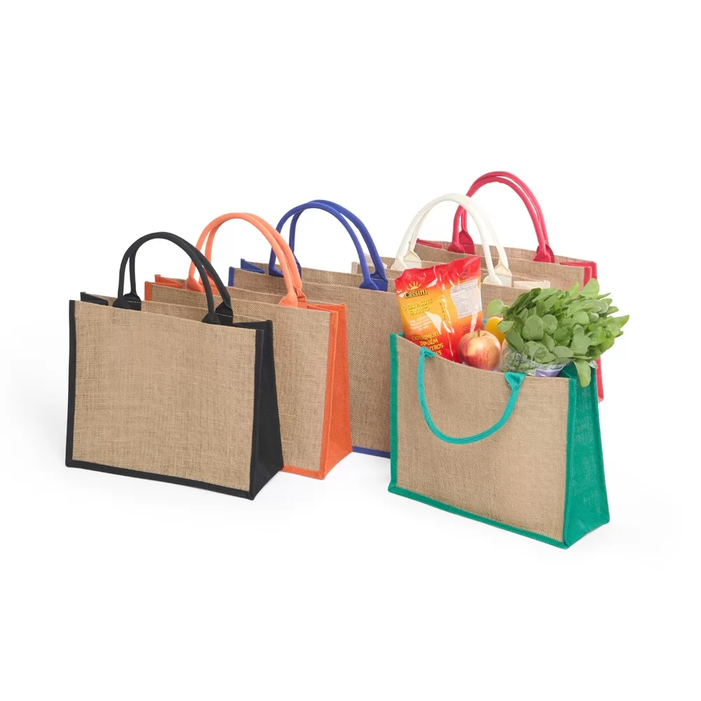 Sacola de Juta Personalizada