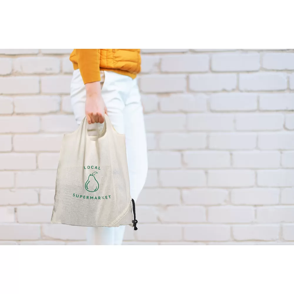 Sacola dobrável 100% algodão Personalizada