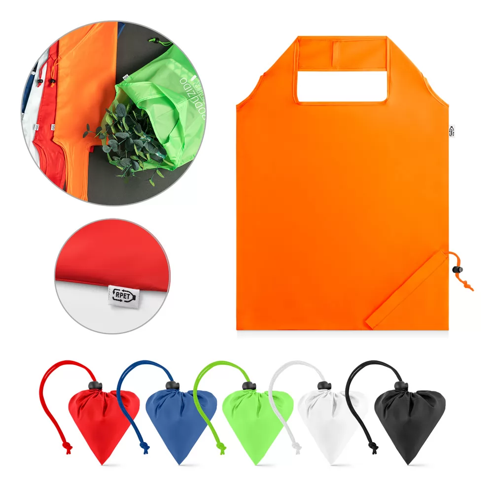 Sacola dobrável em rPET Personalizada