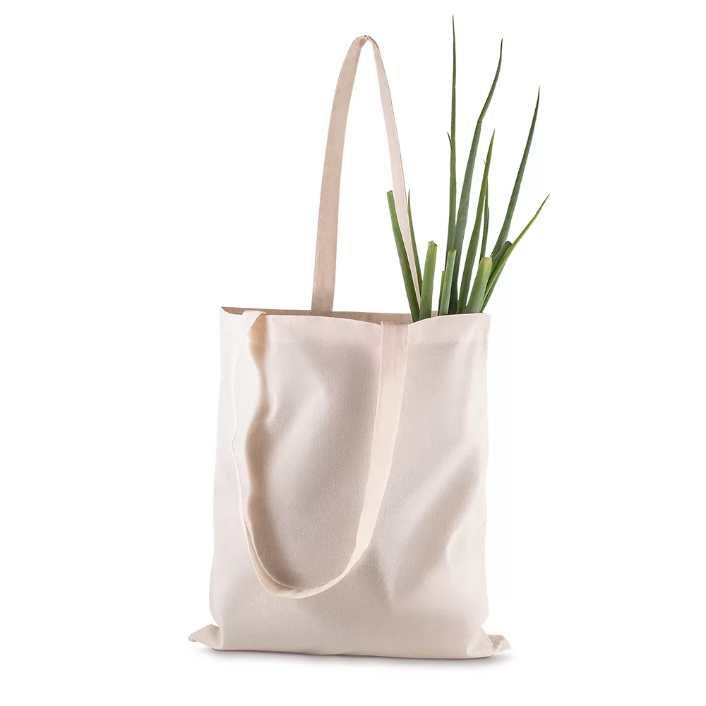 Sacola em 100% algodão reciclado (140 g/m²) Personalizada