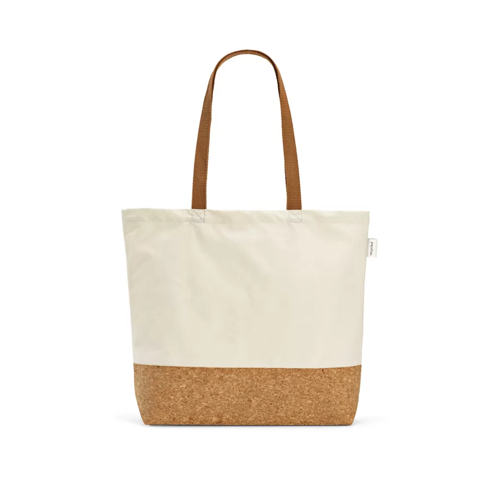 Sacola em 70% algodão reciclado e 30% poliéster reciclado Personalizada