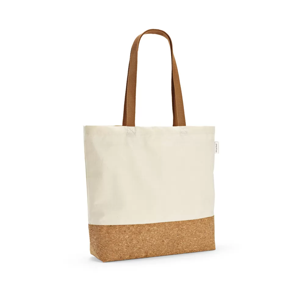 Sacola em 70% algodão reciclado e 30% poliéster reciclado Personalizada