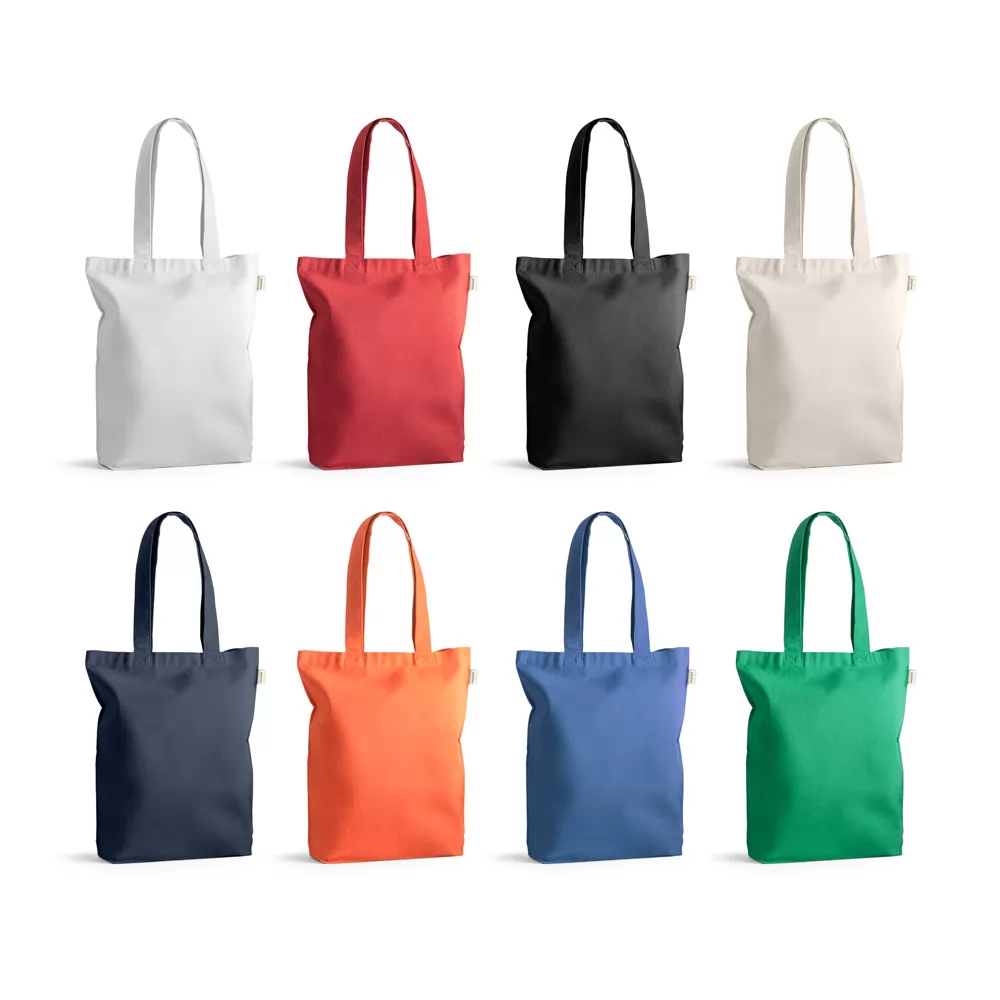 Sacola em 70% algodão reciclado e 30% poliéster reciclado Personalizada