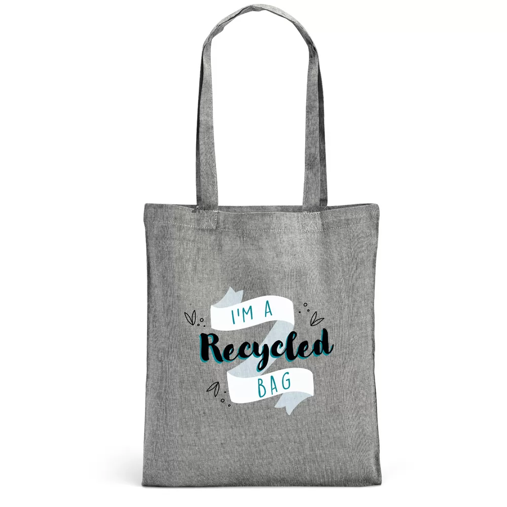 Sacola em algodão reciclado Personalizada