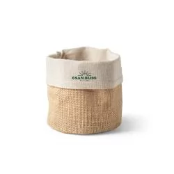 Sacola em juta e algodão (260g/m²) Personalizada