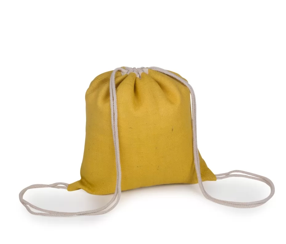 SACOLA / MOCHILA EM JUTA Personalizada