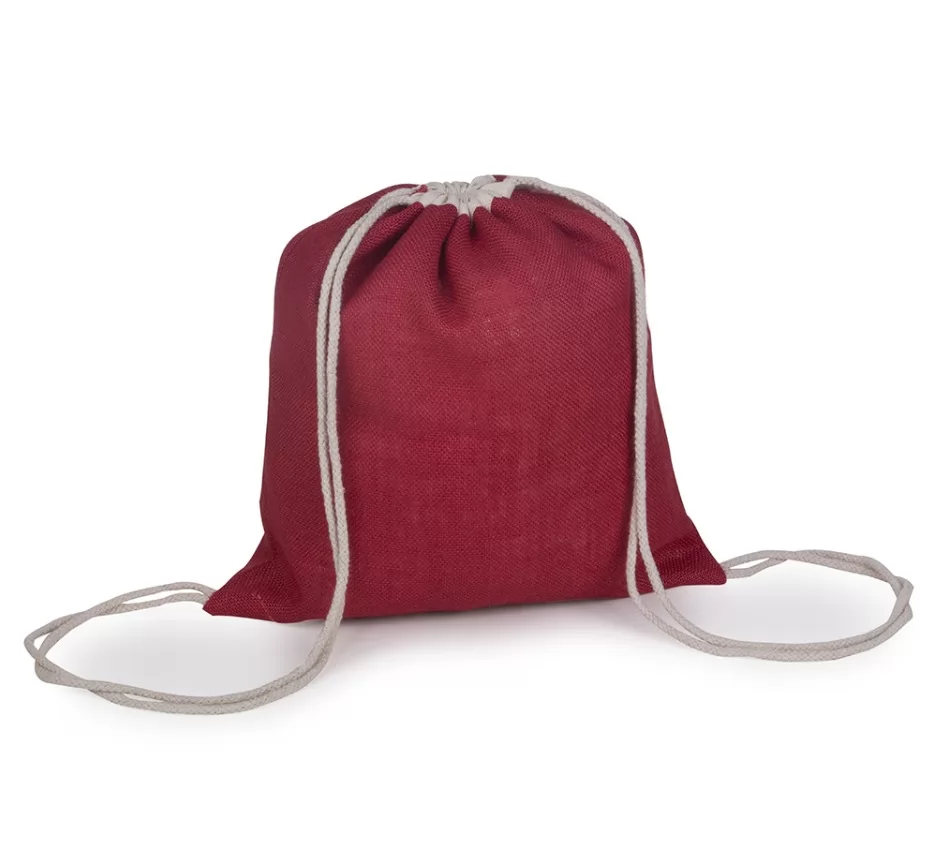 SACOLA / MOCHILA EM JUTA Personalizada