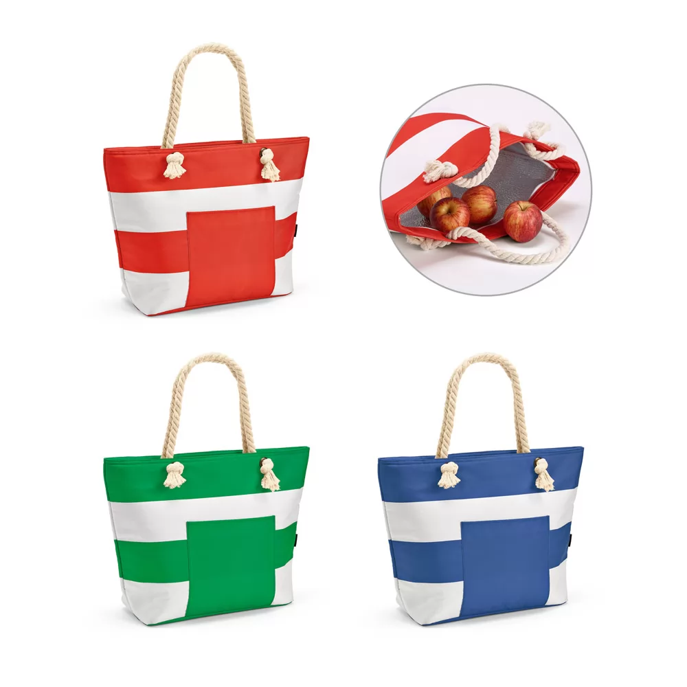 Sacola térmica em 600D poliéster reciclado (100% rPET) Personalizada