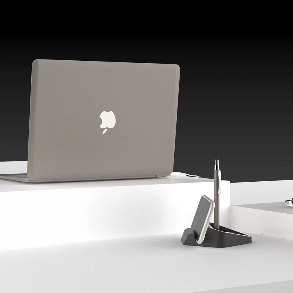 Suporte p/ telefone Celular, Porta lápis, Porta Clipes. Personalizado