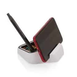 Suporte p/ telefone Celular, Porta lápis, Porta Clipes. Personalizado