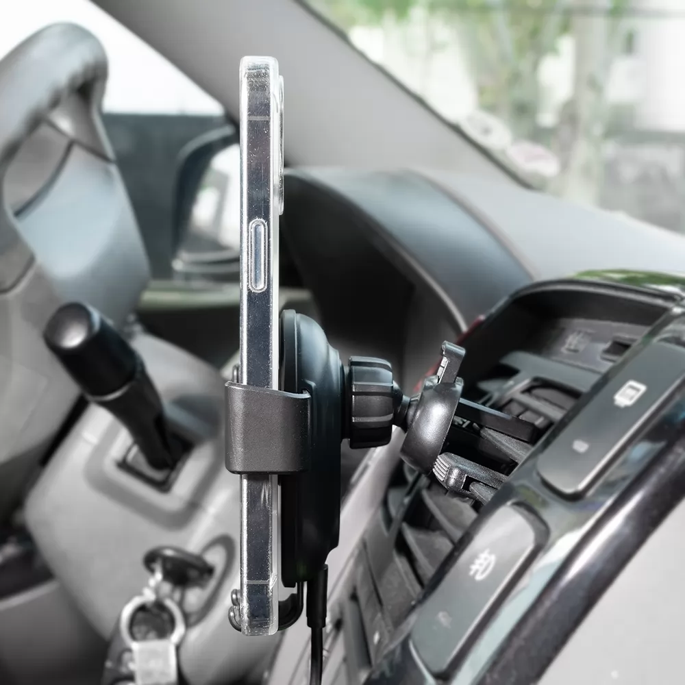 Suporte Veicular com Carregamento de Indução Personalizado