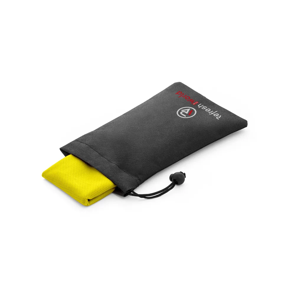 Toalha esportiva refrescante em rPET Personalizada